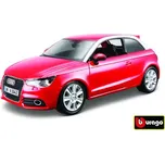 Bburago Audi A1 červená 1:24