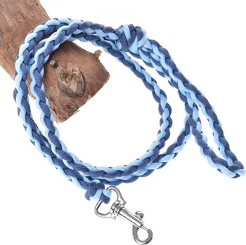 Hobby horsing Hobby Horse - vodítko Knitted Double Blue