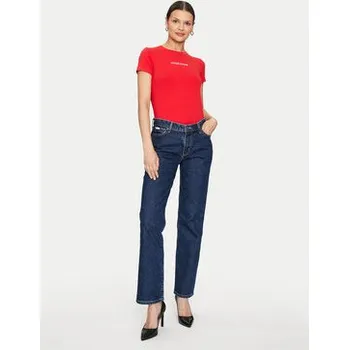 Guess Jeans Jeansy W4YA98 D5CC2 Tmavomodrá Straight Fit 24_30