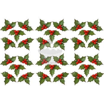 Jedlá dekorace na dort Caketools Jedlý papír "Cesmína" - A4