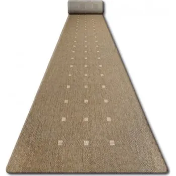 Koberec Balta Běhoun Sisal Floorlux 20079 káva / mais Šíře: 80 cm