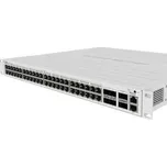 MikroTik Cloud Router Switch CRS354-48P-4S+2Q+RM, 650MHz CPU, 64MB, 1x10/100, 48xGLAN(PoE), 4xSFP+, 2xQSFP, vč. L5