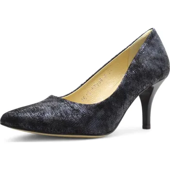 Dámské lodičky DÁMSKÉ LODIČKY ACORD 5675 917 MODRÁ Barva: MODRÁ, Velikost: 39