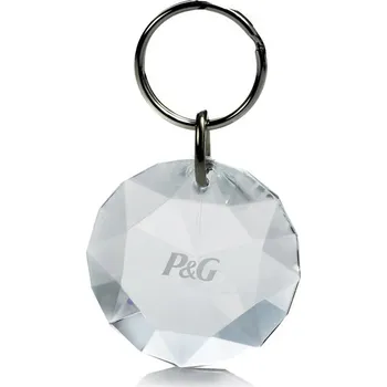 Přívěsek na klíče Diamant 10000ks Akryl, standard kroužek