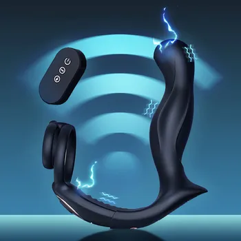 Elektrosex Sevanda Black Mamba Prostate Cock Ring Massager