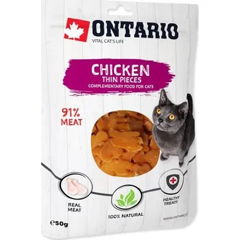 Pro kočku Ontario Pochoutka kuřecí 50g