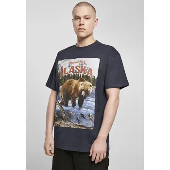 Pánské tričko Alaska Vintage oversize námořnické tričko Mister Tee šedá 2539726