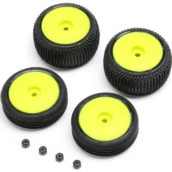 RC náhradní díl Losi kola s pneu žlutý disk (4): Micro-B