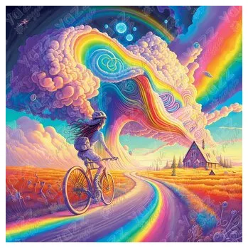 Puzzle YAZZ Čtvercové puzzle Bikable 1023 dílků