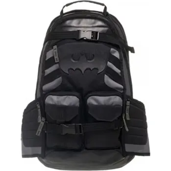Penál Marvel a DC Unikátní školní batoh Avengers - Deadpool/Team America a Batman Varianta: Batman