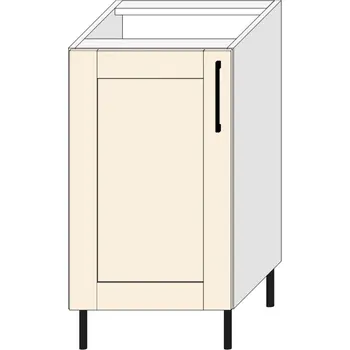 Kuchyňská skříňka Spodní skříňka S45/L PASTEL Dekor: Béžová