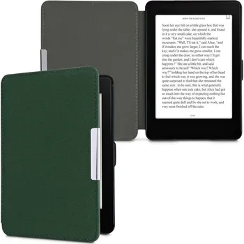 Pouzdro na čtečku elektronické knihy Pouzdro KW Mobile - Nylon Book - KW4948780 - pro Amazon Kindle Paperwhite 1/2/3 - zelené + BONUSY