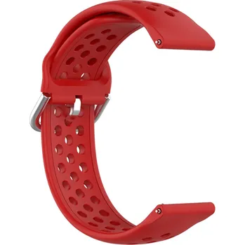 Řemínek na hodinky SmartFit Sportovní silikonový řemínek k hodinkám / červený / šířka 20mm / 661021