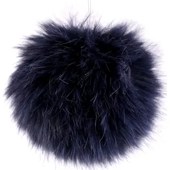 Galanterie Kožešinová bambule s poutkem Ø11 cm