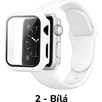 Příslušenství k chytrým hodinkám BPE Set 3v1 pro Apple Watch Velikost: 46mm, Barevná varianta: 2 - BÍLÁ, Velikost řemínku: S/M (Pro obvod ruky 13-18 cm)