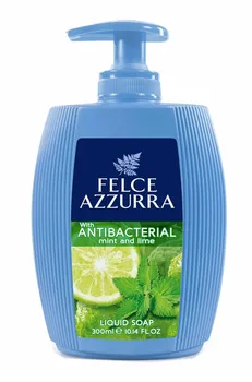 Mýdlo Felce Azzurra Antibakteriální tekuté mýdlo máta limetka 300 ml