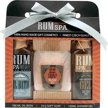Kosmetická sada Sada kosmetiky Rum Spa - gel 100 ml, mýdlo 70 g a lázeň 100 ml