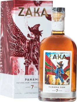 Rum Zaka Panama Rum 42 % 0,7 l + dárkový box