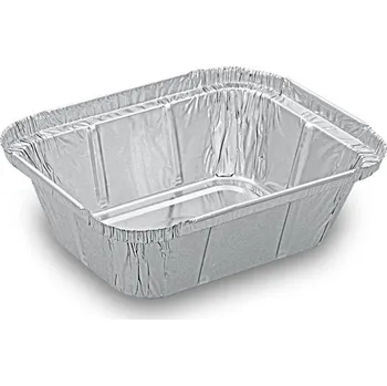 Nádobí Miska hranatá ALU (250 ml) 12,9 x 10,3 x 3,4 cm [100 ks] (79125)