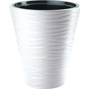 Obal na květináč Nohel Garden Sahara květináč 30 cm bílý