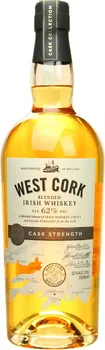 Whisky West Cork Cask Strength 62 % 0,7 l