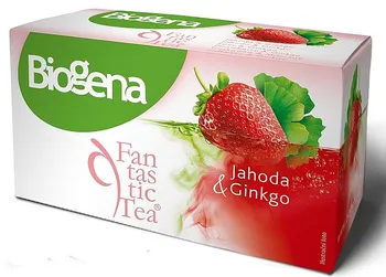 Čaj Biogena Fantastic Tea jahoda/Ginkgo 20 x 2,5 g