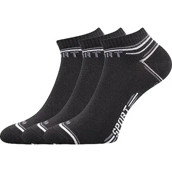 Pánská móda PIKI nízké barevné ponožky Boma - MIX 58 47-50 tm. šedá