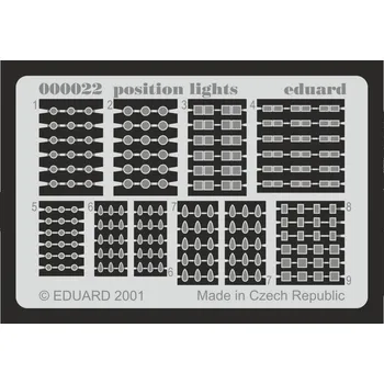 Plastikový model Eduard Position lights