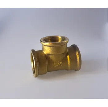 Instalatérský materiál V&G Valogin Mosazný T-kus FFF Velikost: 2 1/2"