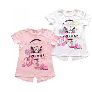 Dívčí tričko S&D DÍVČÍ TRIČKO "ANSWER" Barva: bílá, Velikost: 164