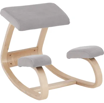 Ergonomická balancující klekačka RENAR, šedohnědá Taupe, 50x72 cm