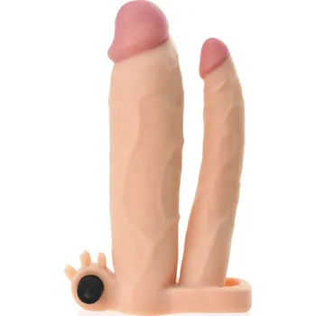 Dildo NÁVLEK ZVĚTŠUJÍCÍ OBJEM A PRODLUŽUJÍCÍ +6 CM * OHROMNÝ SILNÝ PENIS, AN