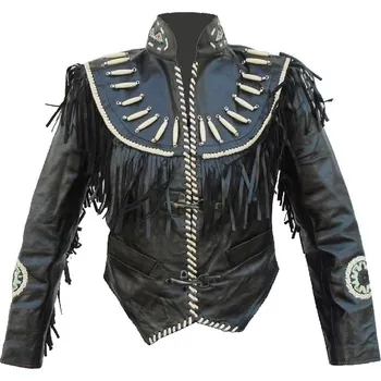 Dámská casual bunda WESTERN LADY černá dámská kožená bunda TORO - M