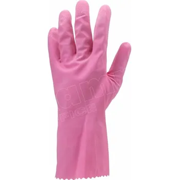 Pracovní oblečení Coverguard - rukavice latexové CG5018 růžové, vel. 8