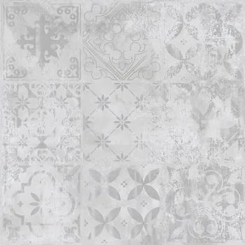 Dlažba KAI Group Subway Print, dlažba, šedá, matná, 60 x 60 x 0,95 cm