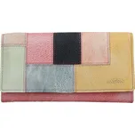 Lagen Dámská kožená peněženka V-217 Lipstick MULTI