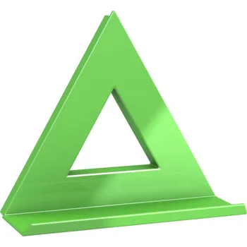 Mega Magnet Dahle Delta XL, s poličkou, 75 x 75 mm, zelený