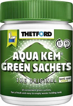 Čisticí prostředek na WC Thetford Aqua Kem Green Sachets 15 kusů