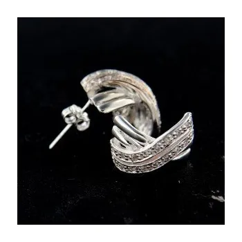 Náušnice Stříbrné náušnice na puzetu