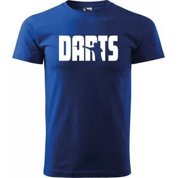 Pánské oblečení Malfini Triko s potiskem - Silueta - blue - XL