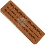 Caketools Silikonová formička bordura srdíčka 3