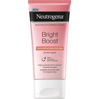 Pleťový peeling Neutrogena Bright Boost 75 ml