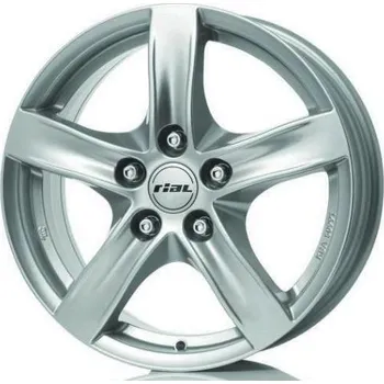 Alu kolo Rial Arktis stříbrné 7,5x17 5x108 ET52 63,4