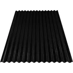 BRAVO vlnitý plech S18 - RAL 9005 (Černá) 0,4x883x3000 mm