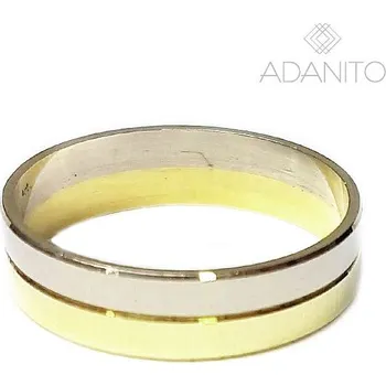 Prsten Zlatý prsten z kombinovaného zlata