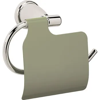 Rossignol SAS Držák toaletního papíru Rossignol ZigZag 50425, šedozelený, RAL 7033