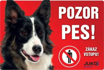 JUKO petfood Pozor pes! Zákaz vstupu!