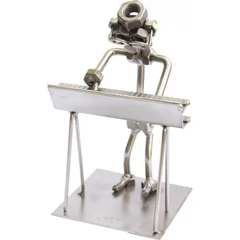Kovová figurka - Varhaník 17 cm