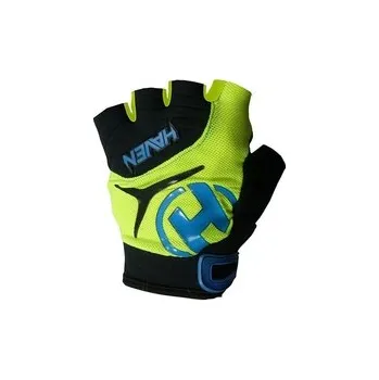 Cyklistické rukavice Haven rukavice Demo Shorty zeleno-modrá, vel. XXXL