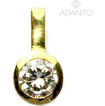 Přívěsek Zlatý přívěsek se zirkonem